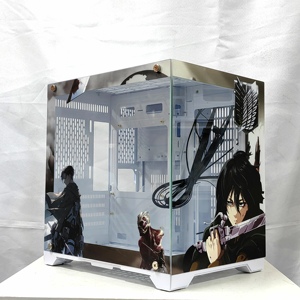 เคสคอมพิวเตอร์ Attack on Titan ลายวิวทะเล สำหรับ M-ATX ITX Mid Tower เคสเกมมิ่งคอมพิวเตอร์ เคสคอมพิวเตอร์และเคสแบบทาวเวอร์ - Product Image 1