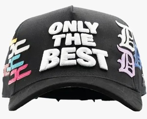 Casquette de baseball en coton tendance de style américain et européen, nouvelle collection, 6 panneaux, ajustable, broderie motif croisé, toutes saisons - Product Image 1