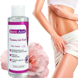 Средство для женской гинекологии: борная кислота, антибактериальное, 100% натуральные травы, восстанавливает здоровый рН влагалища, лечит бактериальный вагиноз и молочницу. - Product Image 1