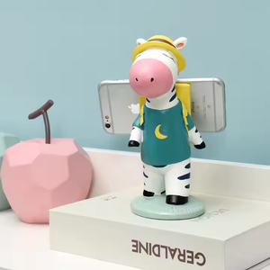 可愛い樹脂ゼブラ動物像マネーボックス子供用ギフトピギーコインバンク子供用抽出機能付き - Product Image 1