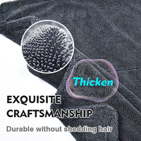 Handuk Mikrofiber Tavelya 1200GSM Lapis Ganda dengan Tekstur Putar Tanpa Sambungan, Kain Pencuci Detailing Mobil Ultra Serap dan Tahan Lama