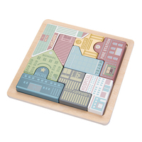 Mainan Puzzle Kayu Bayi, Mainan Teka-teki Jigsaw Pendidikan untuk Hadiah Anak-anak