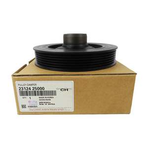 พูลเลย์เพลาข้อเหวี่ยงระบบเครื่องยนต์ยานยนต์ 23124-2f60123124-23772 23124-2e000 เหมาะสำหรับรถยนต์ฮุนไดและเกีย - Product Image 5