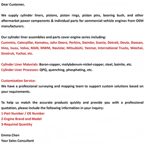 Lòng xi lanh NS75 75C 75T 90 90C 11 11C 11T 18 18C BTD22 23 SSY1105 1115 HA220 ET80 KND80 TF85 65 cho động cơ Yanmar - Product Image 6