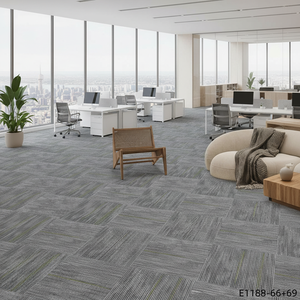 Promotion exceptionnelle |   Dalles de <span class=keywords><strong>moquette</strong></span> commerciales emboîtables à <span class=keywords><strong>prix</strong></span> bas, en nylon épais, géométriques et rembourrées |   50*50 CM - Product Image 5