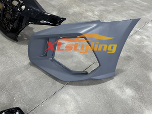 XLstyling RS3 Look voiture CONVERSION lifting mise à niveau pare-chocs avant <span class=keywords><strong>calandre</strong></span> BODYKIT pour <span class=keywords><strong>Audi</strong></span> A3 S3 8Y 20-24 Kit de carrosserie - Product Image 6