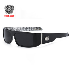 <span class=keywords><strong>แว่น</strong></span>กันแดดทรงสี่เหลี่ยมสไตล์ OG รุ่น 2026 ล็อคส์ สไตล์ ชิคาโน ฮาร์ดคอร์ แก๊งก้า สไตล์กันแดดป้องกันรังสียูวี 400 ปี 2026 - Product Image 4