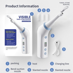 Kit de décapage de pierres amélioré avec caméra et nettoyeur en plastique doté de caractéristiques naturelles - Product Image 4