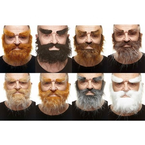 Red Dead Wiki realistico Traper barba finta <span class=keywords><strong>baffi</strong></span> e sopracciglia - Product Image 6