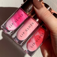 Nouveaux Cosmétiques Brillant à Lèvres Ultra-Luxe Hautement Pigmenté Maquillage de Marque Privée Bio Naturel Vegan Formule Juteuse Lip Plumper Glossy
