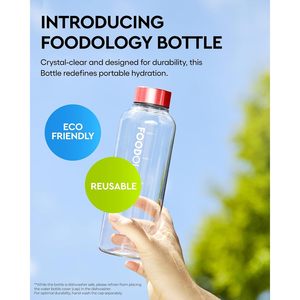 Borraccia Sportiva Foodelogy 500ml, Bottiglia Riutilizzabile per Palestra - Product Image 2