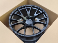 Rines de Aleación Negros Personalizados 5x112 5x120 5x114.3 de 18 19 20 21 22 Pulgadas para Autos, Rines Forjados para Dodge Durango SRT Hellcat