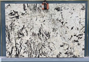 Tianshan <span class=keywords><strong>Twilight</strong></span> Snow <span class=keywords><strong>Granite</strong></span> Polierter Naturstein Große Platte Rückwand für den Innenbereich Moderne Licht übertragung Große Platte - Product Image 2