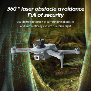 Dron FPV RC E88 flotante de flujo óptico con cámara <span class=keywords><strong>4K</strong></span> HD Motor sin escobillas 5km Distancia de transmisión de imagen Control remoto - Product Image 3