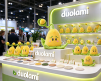 Peluche personnalisée en forme de maïs jaune, jouet en peluche de dessin animé, figurine en peluche pour cadeau de jeu, OEM ODM