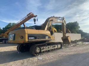 รถขุดไฮดรอลิก CAT 330CL พร้อมบุ้งกี๋ขุด รถขุดตีนตะขาบมือสอง 30 ตัน พร้อมเครื่องยนต์และชิ้นส่วนสำคัญ - Product Image 4