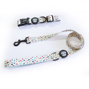 Personalized Design <strong>Dog</strong> Collar <strong>Leash</strong> Set <strong>Heat</strong> Transfer <strong>Printing</strong> with Rubber Logo Popular <strong>Dog</strong> Collar <strong>Leash</strong> - Product Image 4
