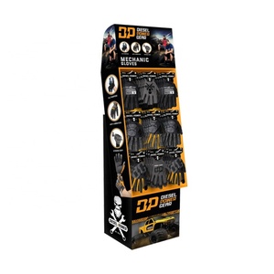 ขาตั้งโชว์หมวกกระดาษแข็งพิมพ์โลโก้ตามสั่ง สำหรับหมวกและถุงมือ  ขาตั้งโชว์ถุงมือกระดาษลูกฟูก  ชุดขาตั้งกระดาษแข็ง - Product Image 3