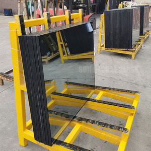 Unité de verre isolé à <span class=keywords><strong>double</strong></span> <span class=keywords><strong>vitrage</strong></span> trempé IGU avec barre d'entretoise en aluminium pour portes coulissantes <span class=keywords><strong>sur</strong></span> <span class=keywords><strong>mesure</strong></span> - Product Image 1