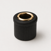 Couvercle de diffuseur d'aromathérapie en bois massif personnalisé, bouchon en bois pour bouteille d'huile parfumée personnalisée, accessoires écologiques pour la fragrance d'intérieur