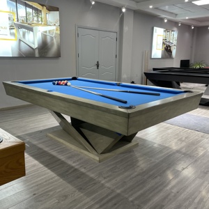 New Modern Pool Table Billiard American 7ft 8ft 9ft Sale Family Fashion Dining With Drawer WP-11 Pool Dining Table WP-11 - Product Image 5