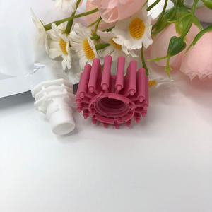 Pochette Doypack en plastique et aluminium blanc de 200 ml et 300 ml, thermoscellable, inodore, non toxique, avec bec verseur pour shampoing et soins de la peau - Product Image 2