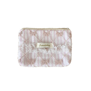 Small Floral Lace Coin Purse Portable <b>Storage</b> <b>Bag</b> for Coins Keys and Sundries Cosmetic <b>Bag</b> - Product Image 6