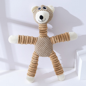 Jouets en peluche mignons en gros de l'usine, très demandés : Éléphant et cochon durables à longues pattes, jouets sonores à mâcher pour chiens - Product Image 5