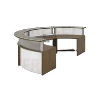 Luxury reception desk office furniture reception counter table design