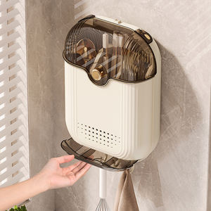 Porte-couverts mural, organisateur de couteaux, fourchettes et cuillères mural, porte-couverts respirant et anti-goutte - Product Image 5