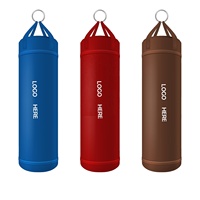 Sac de boxe professionnel en gros, sac de boxe autonome, sac factice