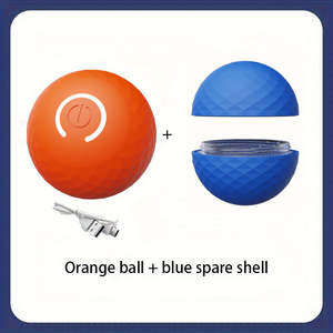 Yeni akıllı dayanıklı ABS haddeleme topu Pet çiğnemek oyuncak TPR elektrik interaktif yün oyuncak kediler köpekler için komik sürdürülebilir tarzı küçük - Product Image 6