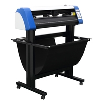 Impresora de vinilo A3 A4 de alta calidad, cortador de Plotter de corte, 450MM, con máquina Signmaster de Software, China