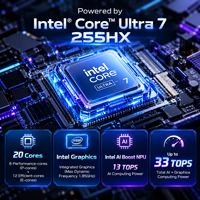 Ordinateur portable de jeu RTX 5060, 16 pouces QHD+ OLED 165Hz, Intel Core Ultra 7 255HX, 32 Go DDR5, 1 To NVMe SSD, 8 Go GDDR7
