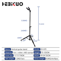 Support de guitare professionnel JHEBIKUO A-A35, accessoire direct d'usine, instruments à cordes, crochet autobloquant, trépied pour guitare