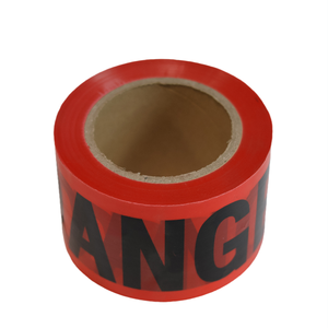 Bền không dính nhựa cảnh báo Băng lâu dài màu đỏ nguy hiểm hàng rào băng với PE Chiều rộng - Product Image 5