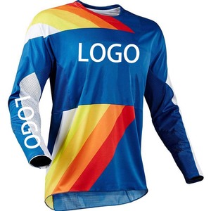 Traje de <span class=keywords><strong>Ciclismo</strong></span> de Montaña Personalizado al por Mayor para Hombre, <span class=keywords><strong>Manga</strong></span> <span class=keywords><strong>Larga</strong></span>, para Motocross, Ideal para Descenso y <span class=keywords><strong>Ciclismo</strong></span> Todoterreno, Proveedor de Jerseys - Product Image 3