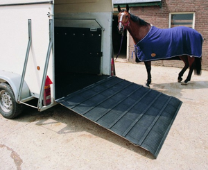 रबर हॉर्स स्टाल मैट 6x4 फीट भारी शुल्क स्थिर फर्श आसान स्थापना - Product Image 2