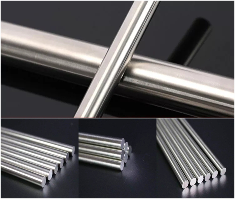 Mirror Finish Stainless Steel Bar Rods ASTM 321 BA 2D 2mm 3mm 6mm SS Round