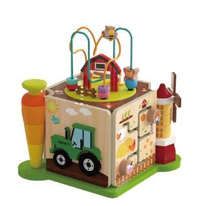 Chất Lượng Cao Đa-Chức Năng Quanh Co Bead Hộp Bận Hộp Đại Dương Trò Chơi Hộp Đồ Chơi Giáo Dục Bằng Gỗ Hoạt Động <span class=keywords><strong>Cube</strong></span> Cho Trẻ Em - Product Image 1