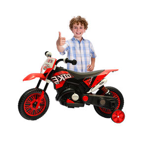 Mini Electric Charging Bike für Kinder für Kinder von <span class=keywords><strong>3</strong></span> bis 5 Jahren mit Lichtern Kunststoff 4-Rad Motorrad Batterie betriebenes Auto - Product Image 1