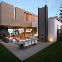 Servicio de Renderizado 3D y Diseño Arquitectónico Personalizado de Villas de Lujo Modernas de Estilo Costero con Comunicación Profunda