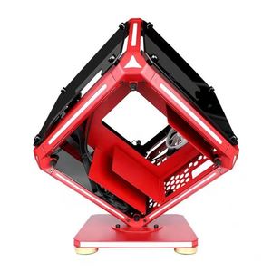 <span class=keywords><strong>Cube</strong></span> en forme de personnalité refroidie à l'eau Creative RGB Light Strip Streamer Châssis Anime <span class=keywords><strong>Computer</strong></span> Cases - Product Image 3