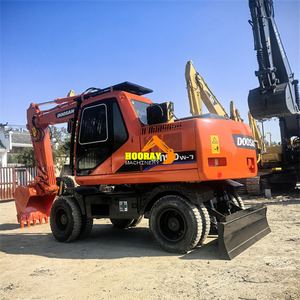 รถขุดล้อยี่ห้อ Doosan รุ่น DX150w-9c DX150w-9 DX150w-7k DH150w-7 น้ำหนัก 15.1 ตัน บุ้งกี๋ขนาด 0.6 เมตร  สภาพดี  พร้อมภาพวาดลายดั้งเดิมจากเกาหลี - Product Image 1