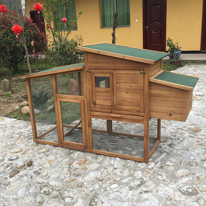 SDC013 Eco-Friendly Classic Solid Wood <b>Large</b> Chicken Coop <b>Extra</b> Pet House for All Seasons - Product Image 5