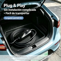 Chargeur EVSE portable Mode 2 3,5 kW 7 kW, câble de charge pour voiture électrique Niveau 1 Niveau 2, 110 V 220 V pour le marché d'Asie du Sud-Est