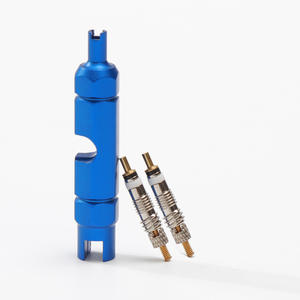 Kit de réparation de pneus bleu avec interrupteur pour pneus de vélo sans chambre à air, outil de mise à niveau en matériau ABS - Product Image 1