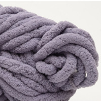 <strong>Wholesale</strong> 100% Polyester <strong>Yarn</strong> Giant Super <strong>Chunky</strong> Chenille <strong>Yarn</strong> for Hand Crochet Knitting <strong>Blanket</strong> - Product Image 5