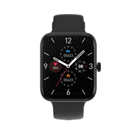 Reloj inteligente HRS Android Square de 1,81 pulgadas con pantalla TFT, modo Multideportivo, control del ritmo cardíaco, despertador del sueño, SDK magnético IP67