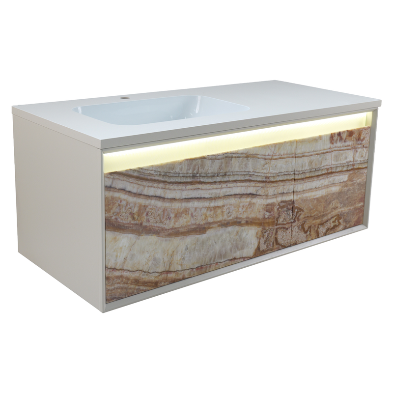 Modern Luxury Marble Bathroom Cabinet with